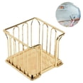 thumbnail image 2 of Note Box, Creative Metal Note Box Stationery Box Home Office Desktop Storage Basket Pen Holder Organizer Decoration, 2 of 5