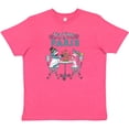 thumbnail image 3 of Inktastic Tea Time In Paris-Colorful French Poodles Youth T-Shirt, 3 of 5