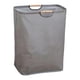 thumbnail image 3 of Cesto para la ropa sucia, cesta de almacenamiento con asas para hotel, lavandería Gris, 3 of 9