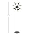 thumbnail image 4 of Safavieh Urban 12-Light 67.5 in. H Retro Floor Lamp, Black, 4 of 4