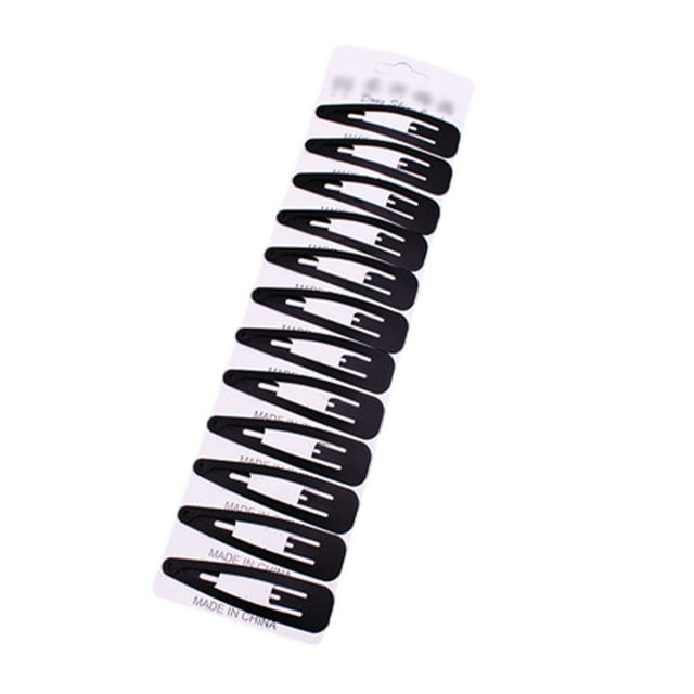 pitrice 12 Pcs Pinces à Cheveux Tout-Aller Style Simple Barrette Multifonctionnelle Outils de Décoration pour Femmes Ménagers