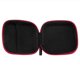 thumbnail image 4 of Estuche portátil para almacenamiento de auriculares pequeños, bolsa de transporte, caja (rosa), 4 of 8