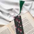 thumbnail image 6 of Kdxio Amanita Mushroom Print Metal Tassel Bookmarks,Perfect Gift for Art Lovers and Bookworms Metal Bookmarks for Women, 6 of 8