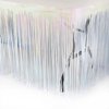 IRIDESCENT METALLIC TABLE SKIRTING