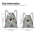 thumbnail image 4 of Easygdp Funny Beagle Active Dog Drawstring Backpack, Beach Sackpack, Travel Sackpack Lightweight for Sports, Gym, Travel, Swimming - Medium, 4 of 9