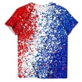 thumbnail image 5 of Qingpeng 4th of July Patriotic T Shirts for Women Summer Star Print Shirts Women's Independence Day Short Sleeve Casual Tee Tops, 5 of 5