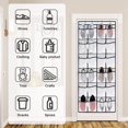 thumbnail image 3 of Shoe Organizers Hanging Over the Door  24 Large Mesh Pockets Over The Door Shoe Rack  Hanging Shoe Organizer for Closet Hanging Sh, 3 of 6