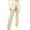 Beige, variant on Summer Pants for Women Track Workout Clothes Business Casual Dress with Fringes Women Beaded Flare Pants plus Large Womens Clothes Trendy Womens Petite Sweatpants Gymnast Warm Ups Sporty Beige M