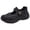Black, variant on Wide Walking Shoes for Women Mesh Knitted Walking Shoes with Wide Width Adjustable Upper Walking Anti-Skid Sneakers Women Soft Hands-Free Mary Jane Flats Sock Shoe