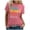 Pink, variant on Womens T Shirts, Mama Short Sleeve Women Letter Print Round Neck Casual T Shirt Green S