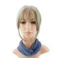 thumbnail image 3 of soft stretch ear warmer headband women winter cable knit headbands hairbands blue (one size), 3 of 3