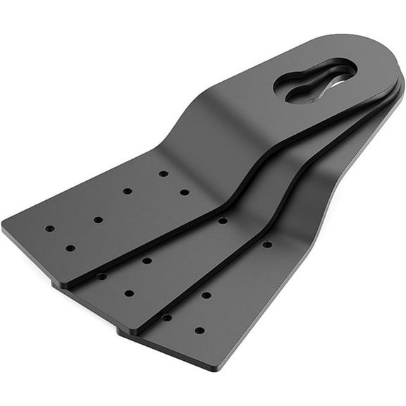 Set of 3 Black Roof Anchors,Metal Roofing Harness Anchor for Safety Equipment,Anchor Hitch Clip Connects to Wood Surfaces