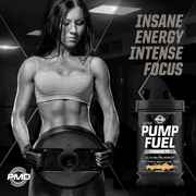 PMD Sports Ultra Pump Fuel Insanity - Pre Workout Drink Mix For Energy, Strength, Endurance, Muscle Pumps And Recovery - Complex Carbohydrates And Amino Energy - Tropical Orange Mango (30 Servings)