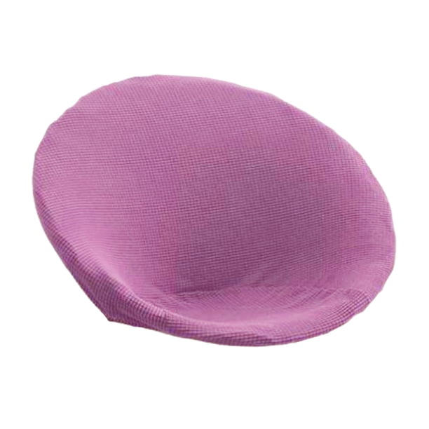 Funda para silla con platillo de tela jacquard Funda extraíble para silla Moon púrpura Sunnimix funda de asiento