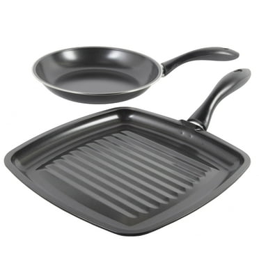 Gibson Westleton  2-Piece Cookware Set, Black