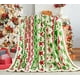 thumbnail image 1 of Manta roja de Navidad para sofá, cama, sofá, doble capa, gruesa, suave y esponjosa, manta de franela de lana, 60x80 pulgadas, 2024, 1 of 4