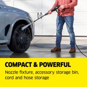 Kärcher Pressure Washer K1700 Cube, CETA Certified, 3 Spray Nozzles, Detergent Tank, For Cars, Driveways, Siding, Patios, 1.2 GPM