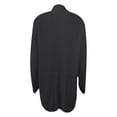 thumbnail image 6 of Lovskoo 2024 Cardigan Sweaters for Women Open Front Solid Color Cable Knit Loose Knitwear Oversized Winter Outerwear Tops Black, 6 of 6