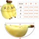 thumbnail image 2 of Almohada de felpa HUOGUO Banana, color amarillo, 33 cm, para regalo para niños, 2 of 3