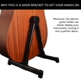 thumbnail image 4 of Soporte De Guitarra Plegable, Soporte De Guitarra Plegable De Diseño Ajustable Buena Estabilidad Para Estudio, 4 of 7