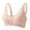 Pink, variant on Women's Comfortable Bras Solid Color Wireless Push Up Breathable Daily Bra Hot Weather