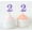 Glitter Purple, variant on Darling Souvenir, Number 2 Birthday Cupcake Toppers, Birthday/ Anniversary Party Dessert Decorations - Pack Of 20