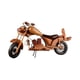 thumbnail image 2 of Modelo de motocicleta de madera coleccionable, accesorio fotográfico hecho a mano, diseño retro decorativo Estilo B, 2 of 9