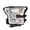 Clear lens Chrome Housing Amber Reflector(Right), variant on PIT66 Headlight Fit for 2015 2016 2017 Ford F150 Replacement Headlights Head Lamps Left Drive Side Headlamp Assembly Accessories Clear Lens Chrome Housing Amber Reflector