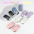 thumbnail image 6 of Key Fob Cover Compatible with Fit for Toyota Grand Highlander Camry Corolla Tundra Prius Venza Tacoma 4Runner RAV4 Land Cruiser Crown Sienna Keychain Case Holder Protector,B:purple, 6 of 6