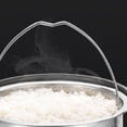 thumbnail image 4 of Panier Vapeur en Acier Inoxydable Cuiseur à Riz Vapeur pour Cuiseur Instantané avec Poignée Cuiseur à Pression Cuiseur à Riz, 4 of 8