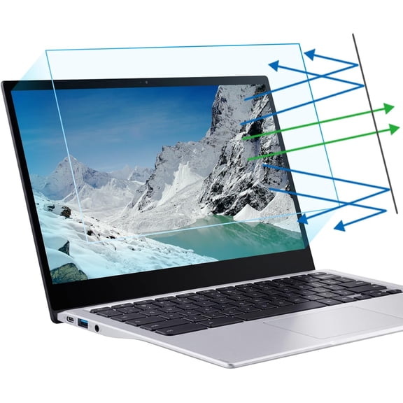 16 inch Anti Blue Light Screen Protector, Eye Protection Anti Glare & Blue Light Blocking Screen Filter Compatible with All 16" Laptops with 16:10 Aspect Ratio