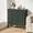 Green, variant on Cozy Home Blue 3 Drawer Dresser, Painted 30" Nightstand with Storage, for Bedroom Hallway Living Room