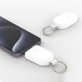 thumbnail image 3 of [Blanco] Nuevo mini llavero cargador reloj portátil Apple Watch banco magnético adecuado para soportar Apple Watch Series1-9/SE1-2/Ultra/Airpods, 3 of 9
