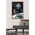 thumbnail image 2 of Star Wars: Return of the Jedi - Space Battle Wall Poster, 22.375" x 34", Framed, 2 of 3