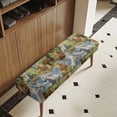 thumbnail image 4 of POLERO Wild Horse Dining Bench Covers, Stretch Cushion Covers Removable Washable Bench Slipcover, Animal Themed Rectangle Seat Protector for Dining Room, Living Room, Bedroom, Kitchen, 4 of 7