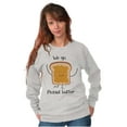thumbnail image 5 of Kawaii Matching Couples Set PB and J Unisex Plus Fleece Graphic Sweatshirt Brisco Brands 2X, 5 of 6