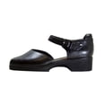 thumbnail image 3 of PEERAGE Leda Women's Wide Width Open Shank Leather Shoes BLACK 7.5, 3 of 6