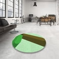 thumbnail image 3 of Ahgly Company Indoor Rectangle Patterned Pastel Green Area Rugs, 5' x 7', 3 of 6
