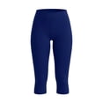 thumbnail image 5 of High Waist Yoga Capris for Women Slim Fits Stretch Athletic Training Leggings Comfy Breathable Fitness Cropped Pants with Pockets, 5 of 7