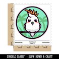 thumbnail image 2 of Precious Kawaii Chibi Sulphur-Crested Cockatoo Car Window Bumper Water Bottle Phone Tablet Laptop Waterproof Vinyl Decal Sticker Set 5-Pack - Gloss Finish - 4.0", 2 of 7