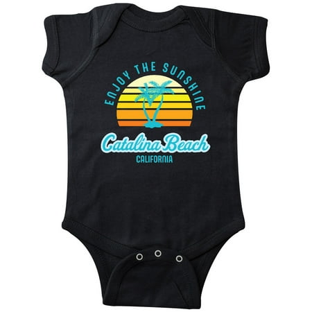 

Inktastic Summer Enjoy the Sunshine Catalina Beach California in Blue Gift Baby Boy or Baby Girl Bodysuit