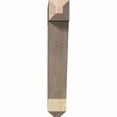 thumbnail image 3 of Ekena Millwork 4"W x 20"D x 28"H Thorton Traditional Rough Sawn Bracket, Western Red Cedar, 3 of 4