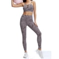 thumbnail image 1 of Women's Push Up Shockproof Bra Pants Naked Tie Dye Yoga Sports Suit Fitness Wear WERSEON Modelo, 1 of 6