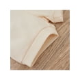 thumbnail image 6 of Kiapeise Newborn Baby Boys Girls 2pcs Summer Outfits Solid Color Short Sleeve Romper + Shorts Infant Ribbed Waffle Clothes Set, 6 of 9