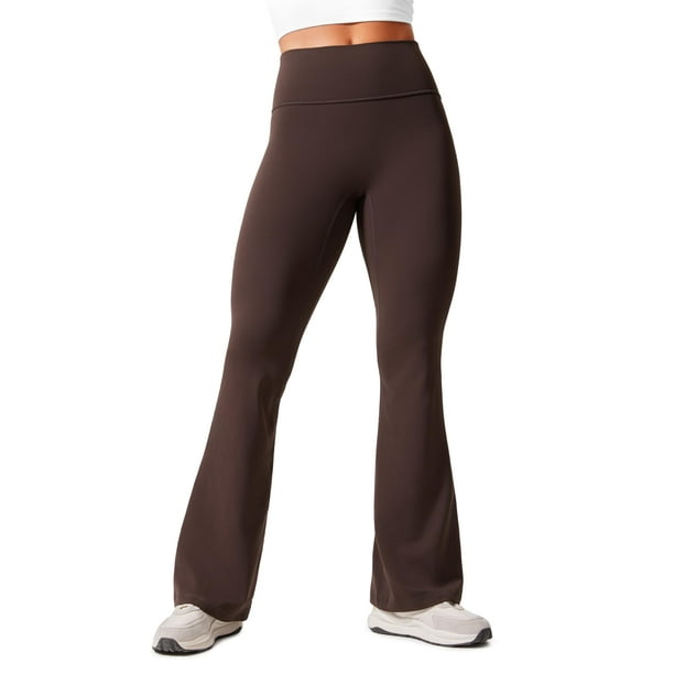Pantalones CRZ YOGA Secretsculpt Butterlift tiro de 79 cm Marrón L