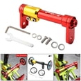 thumbnail image 3 of Ruedas fáciles de bicicleta plegable para aleación de aluminio , barra de extensión de rueda fácil para bicicleta plegable, montaje en - rojo Macarena Varilla de extensión Easy Wheels, 3 of 8