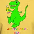 thumbnail image 3 of CafePress - Artosaurus Rex Light T Shirt - Men's Classic Graphic T-Shirt, 3 of 4