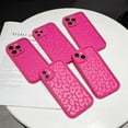 thumbnail image 5 of Case for iPhone 12 Pro Max Case, Cute Art Cheetah Painted for Women Girls, Full Camera Protective Strengthen Shockproof Compatible with Phone Case (Hot Pink, iPhone 12 Pro Max), 5 of 10