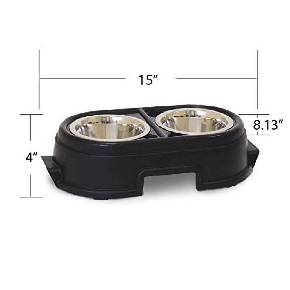 OurPets Comfort Diner Elevated Dog Food Dish (Raised Dog Bowls Available in 4 inches, 8 inches and 12 inches for Large Dogs, Medium Dogs and Small Dogs), 4-inch - image 3 of 8
