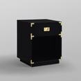 thumbnail image 6 of Inspired Home Ornado Side Table/Accent Table/Nightstand, Black, 6 of 8